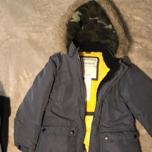 Heavyweight hooded jacket